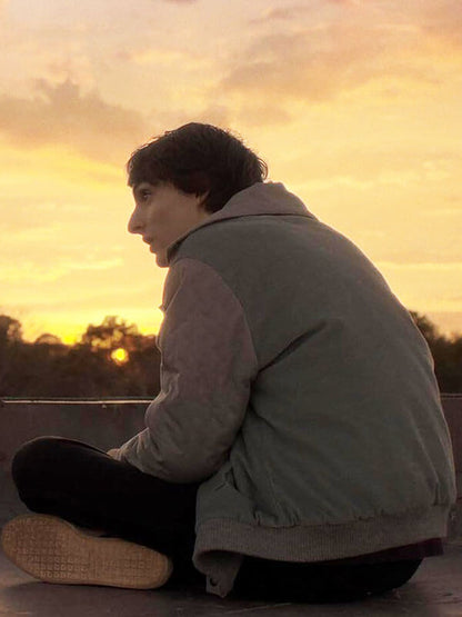 Mike Wheeler Stranger things Season 5 Grey Bomber Jacket