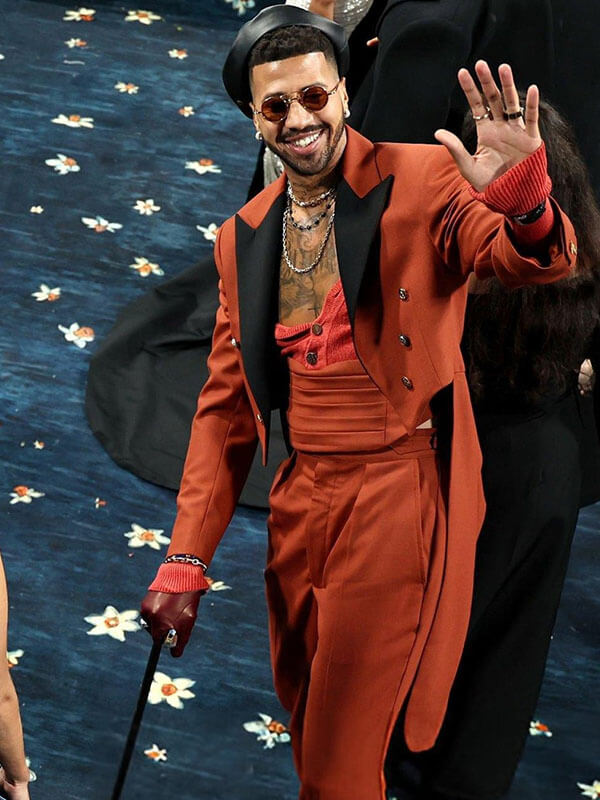 Miles Chamley Watson Met Gala 2026 Red Tailcoat