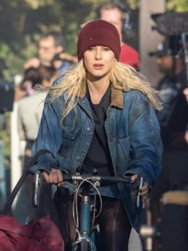  Millie Bobby Brown The Electric State 2025 Denim jacket 