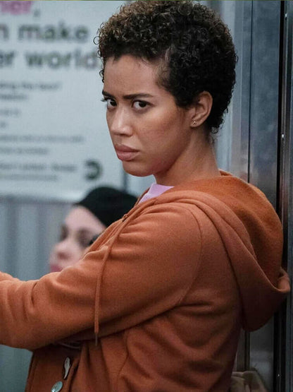 Mindy Scream 6 Brown Wool Jacket