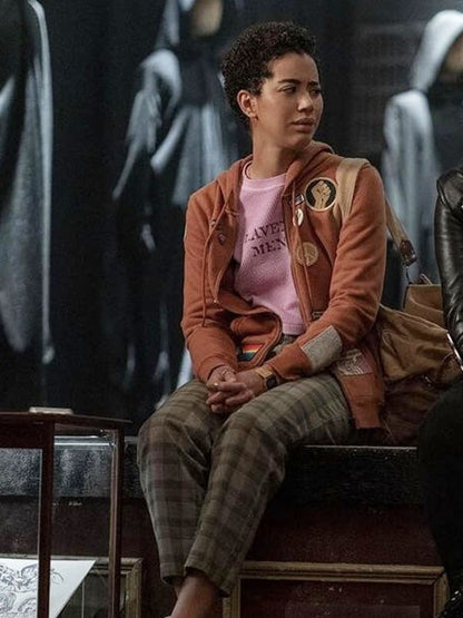 Mindy Scream 6 Brown Wool Jacket