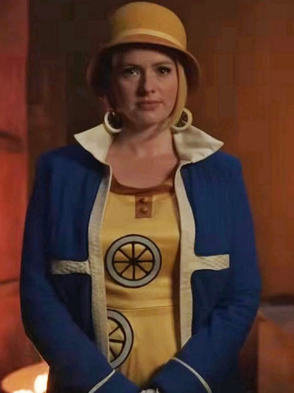 Miss Valentine One Piece Season 02 Blue Fleece Jacket