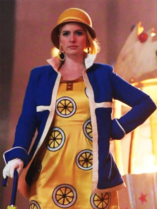 Miss Valentine One Piece Season 02 Blue Fleece Jacket
