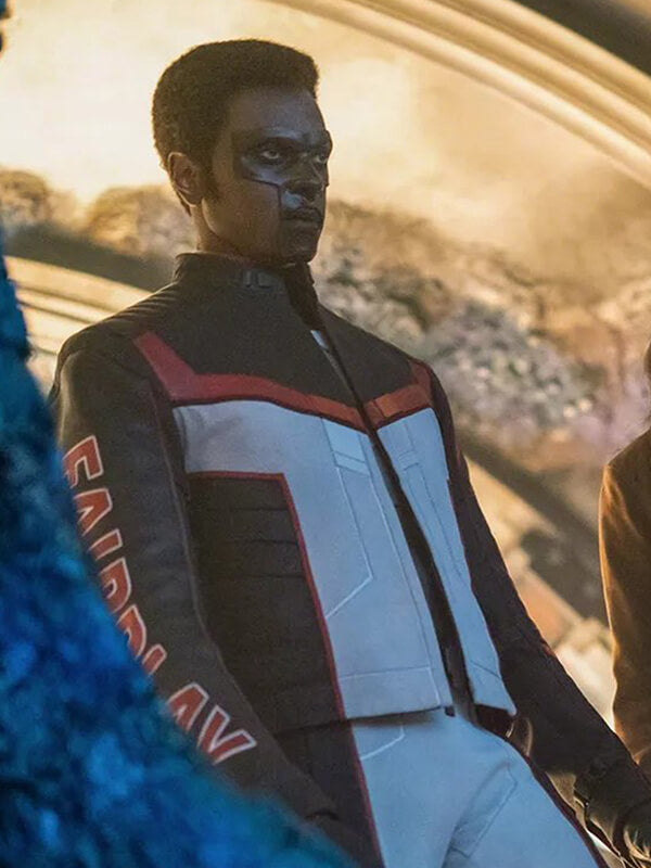 Mister Terrific Superman 2025 Leather Jacket