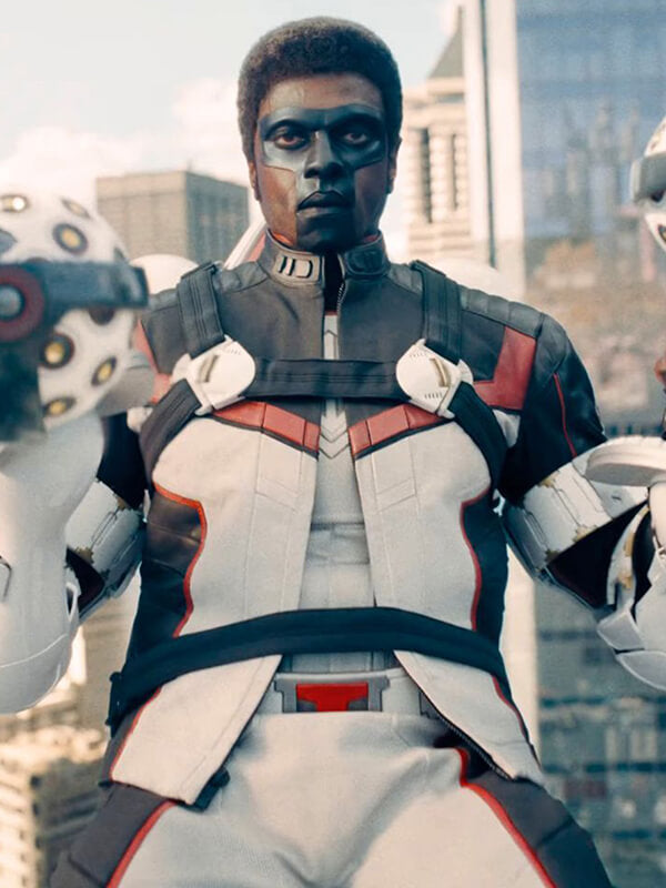 Mister Terrific Superman 2025 Leather Jacket