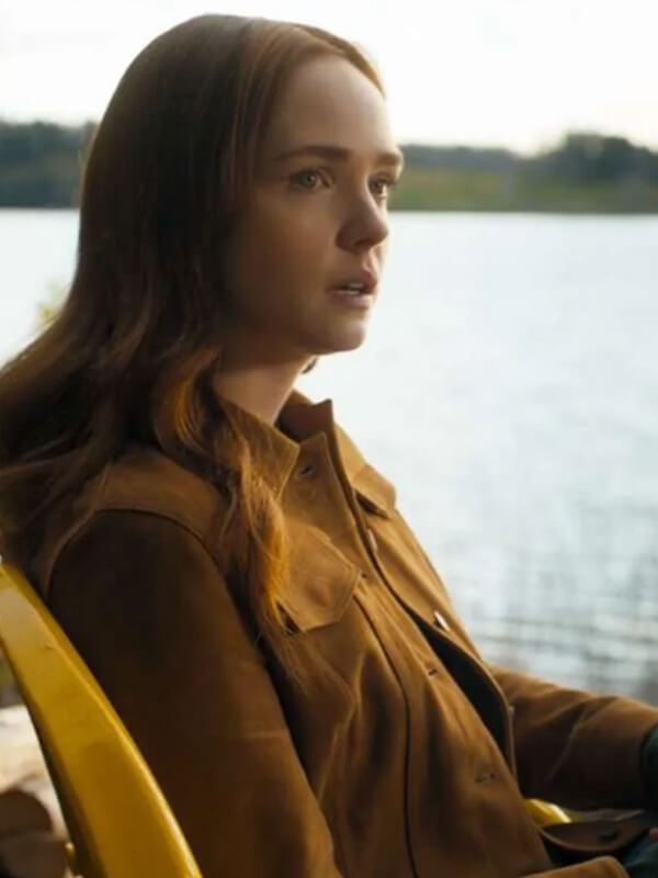 Morgan Kohan Sullivan’s Crossing S02 Brown Leather Jacket