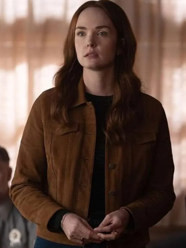 Morgan Kohan Sullivan’s Crossing S02 Brown Leather Jacket