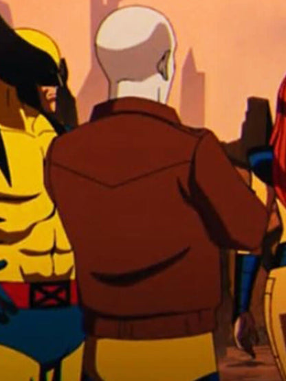 Morph X-Men 97 Season 01 Brown Utility Jacket