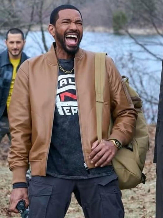 Mothers Milk The Boys Season 05 Brown Bomber Jacket