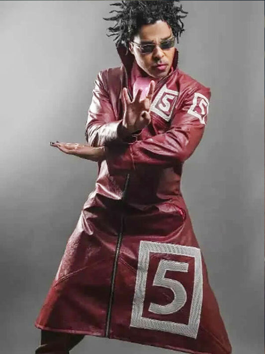 Mr.5 One Piece Season 02 Maroon Leather Coat