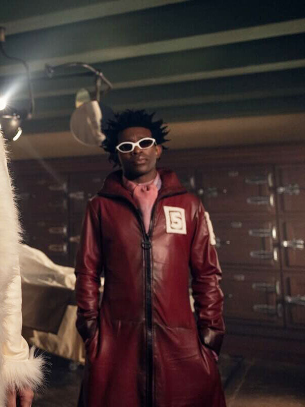 Mr.5 One Piece Season 02 Maroon Leather Coat