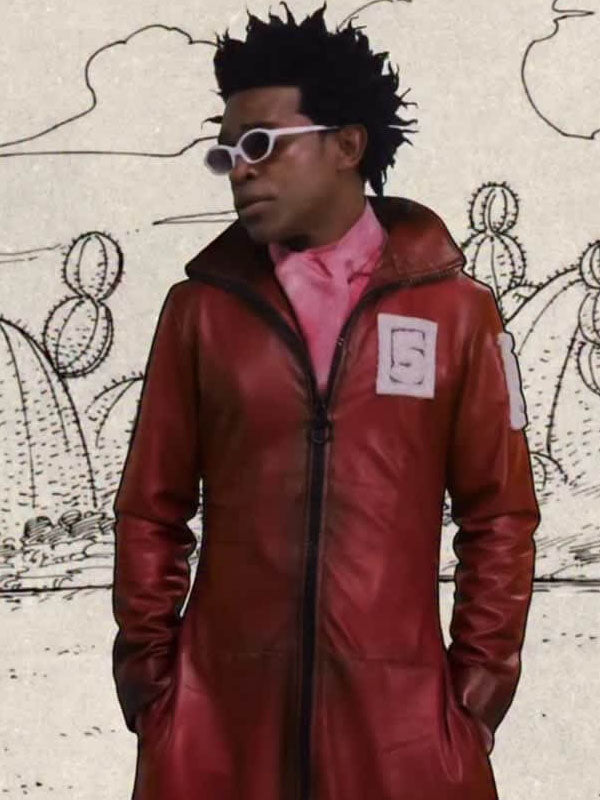 Mr.5 One Piece Season 02 Maroon Leather Coat