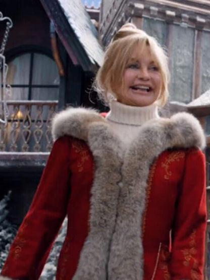 Mrs Claus The Christmas Chronicles 2 Red Velvet Christmas Coat
