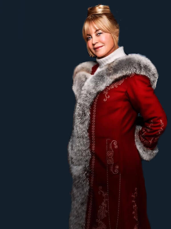 Mrs Claus The Christmas Chronicles 2 Red Velvet Christmas Coat