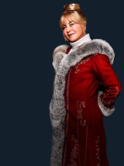 Mrs Claus The Christmas Chronicles 2 Red Velvet Christmas Coat