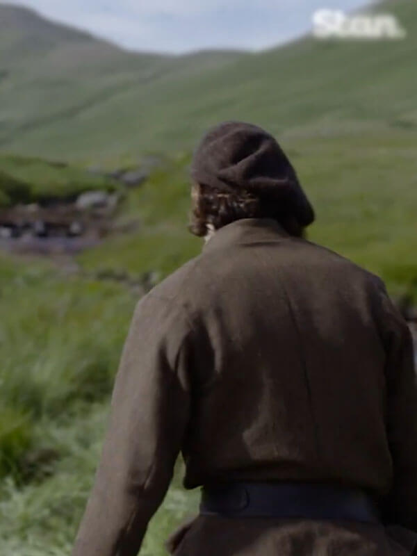 Murtagh Fitzgibbons Fraser Outlander Blood of my Blood Brown Jacket.