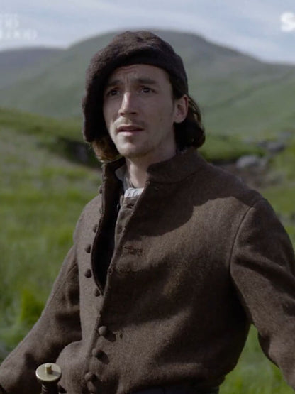 Murtagh Fitzgibbons Fraser Outlander Blood of my Blood Brown Jacket.