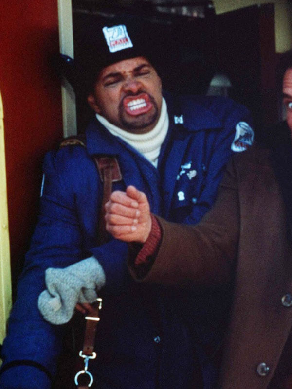 Myron Larabee Jingle All The Way Blue Long Coat