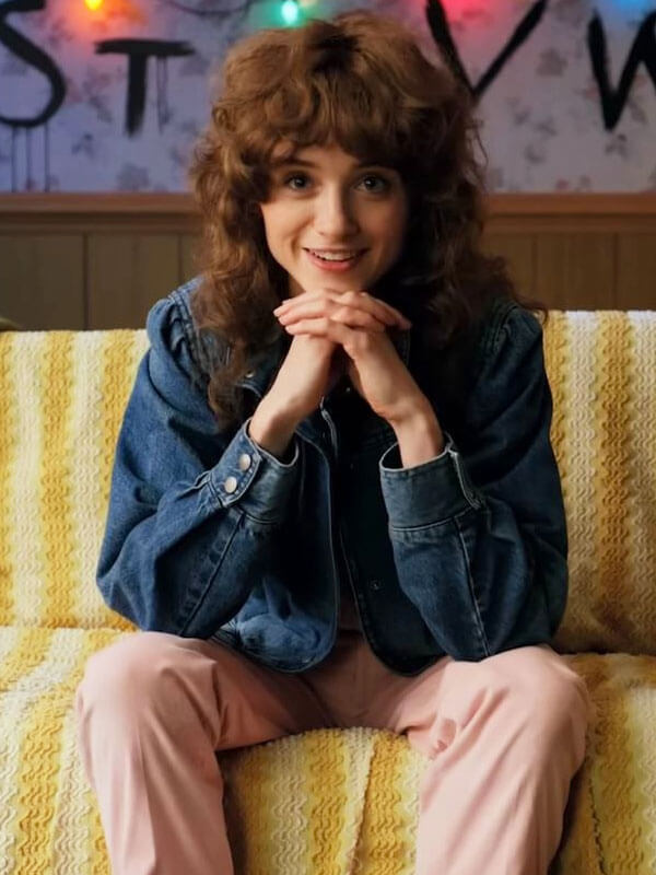 Nancy Wheeler Stranger Things Season 05 Blue Denim Jacket