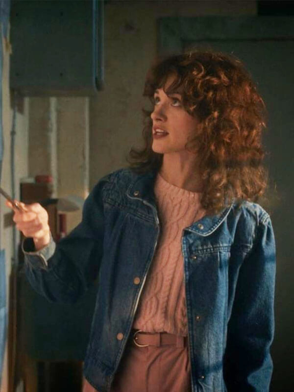 Nancy Wheeler Stranger Things Season 05 Blue Denim Jacket
