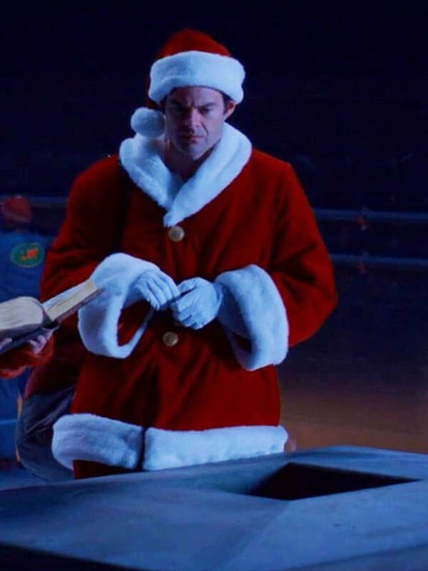 Nick Kringle Noelle Red Christmas Costume Jacket 