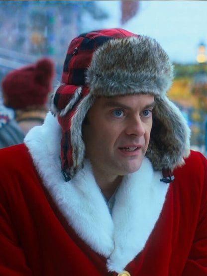 Nick Kringle Noelle Red Christmas Costume Jacket 