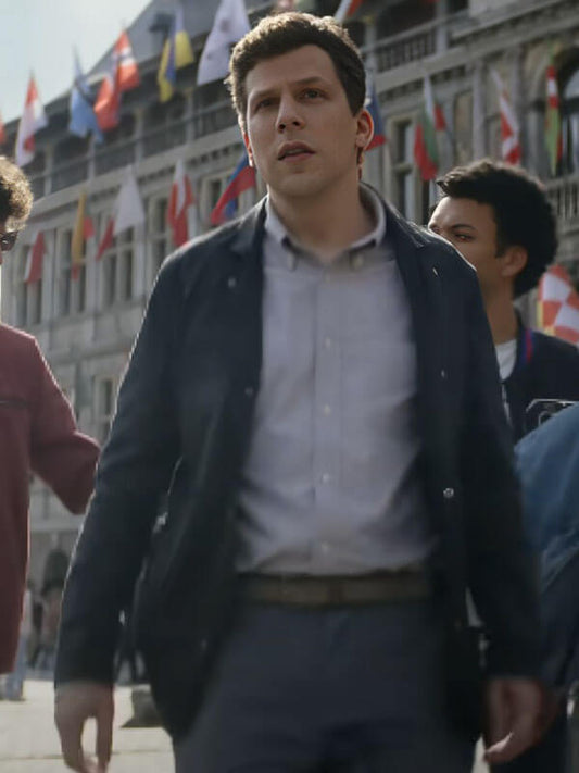 Now You See Me Now You Don’t 2025 Jesse Eisenberg Black Jacket