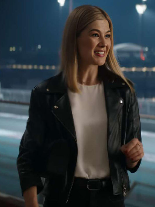 Now You See Me Now You Don’t 2025 Veronika Vander Black Leather Jacket