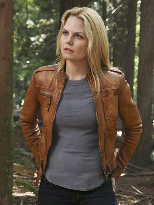 Once Upon A Time 2011 Jennifer Morrison Brown Leather