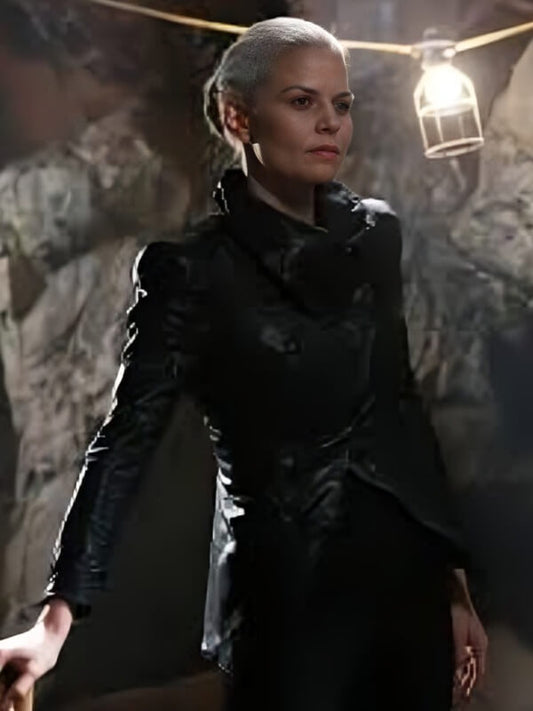  Once Upon a Time 2011 Jennifer Morrison Quilted Leather Jacket