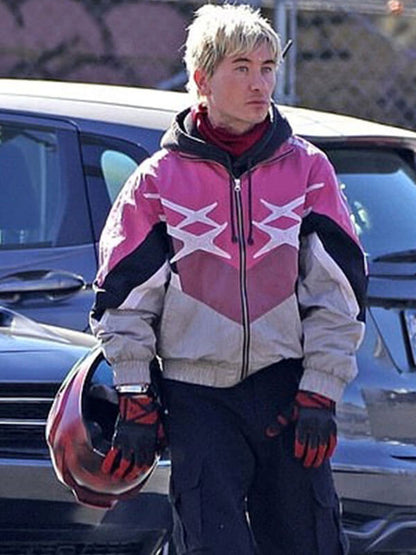 Ormon Crime 101 Multicolor Jacket Cotton Track Jacket