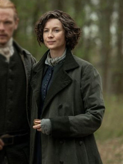 Outlander Claire Fraser Green Coat