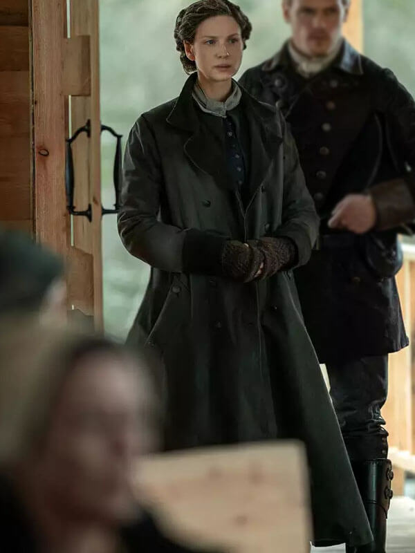 Outlander Claire Fraser Green Coat