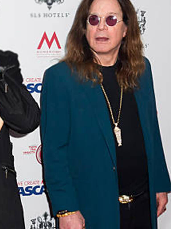Ozzy Osbourne ASCAP 100 Event Green Coat