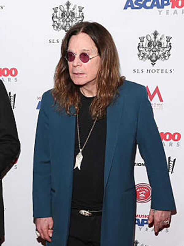 Ozzy Osbourne ASCAP 100 Event Green Coat