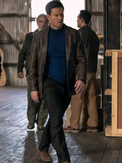 Parker Play Dirty Brown Leather Jacket