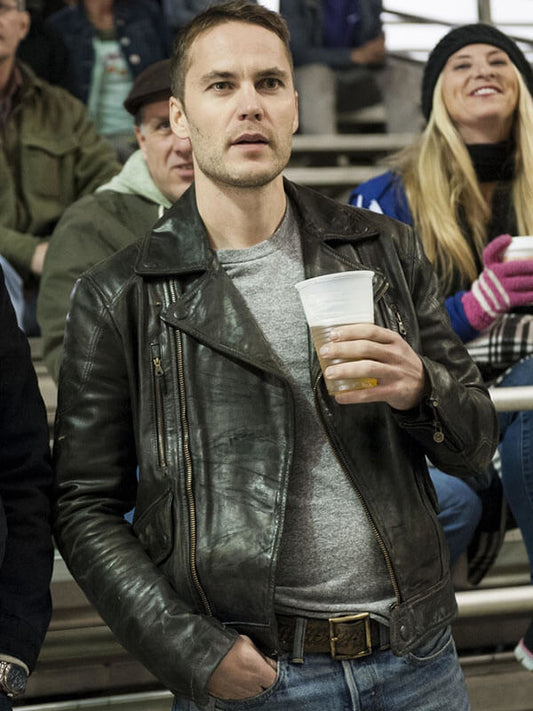 Paul Woodrugh True Detective Season 02 Brown Leather Jacket