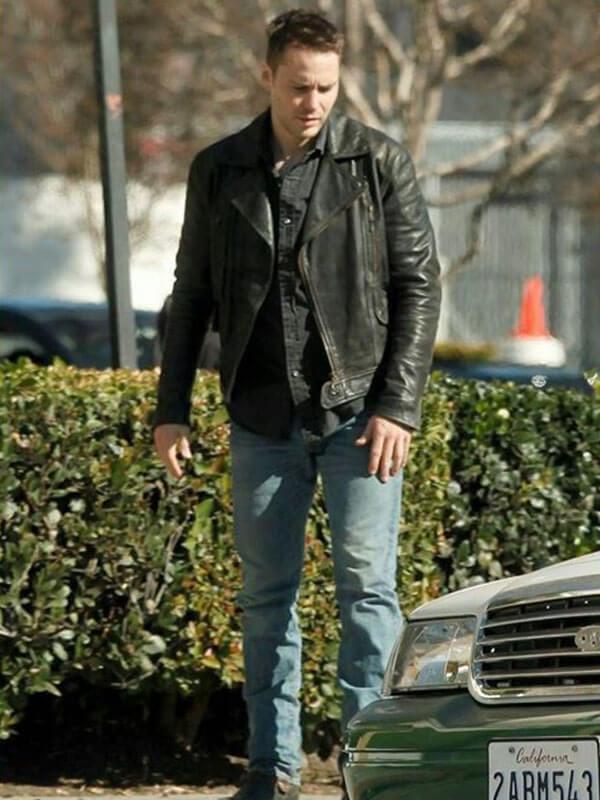 Paul Woodrugh True Detective Season 02 Brown Leather Jacket