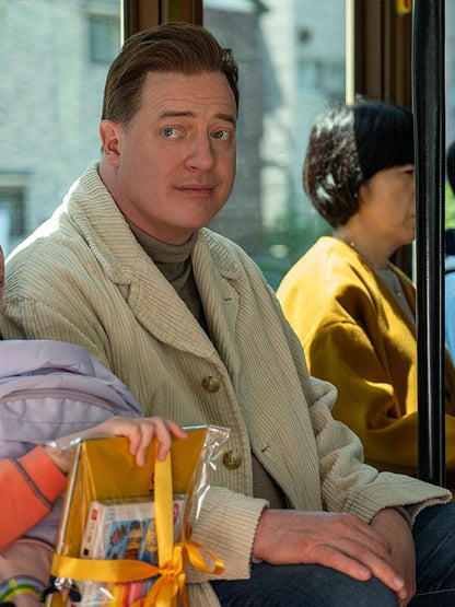 Phillip Vanderpleog Rental Family Tan Corduroy Jacket