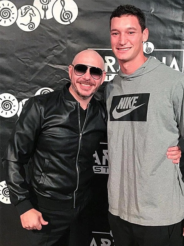 Pitbull Black Leather Jacket 