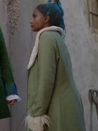 Princess Vivi  One Piece Season 02 Green Cotton Coat