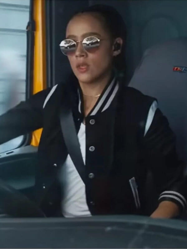 Ramsey Fast & Furious 9 Black Varsity Jacket