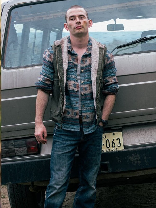 Randall From Season 02 Green Cotton Vest