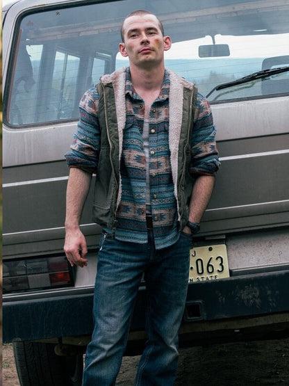 Randall From Season 02 Green Cotton Vest