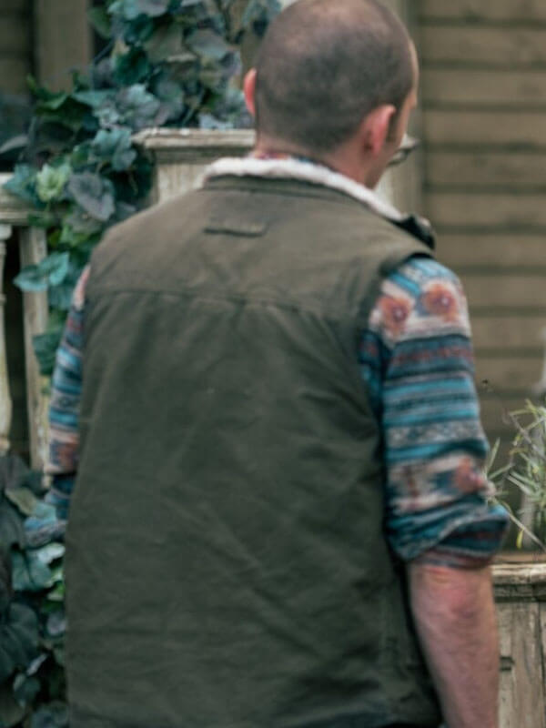 Randall From Season 02 Green Cotton Vest