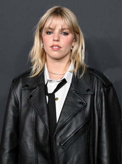 Renee Rapp Spotify Best Black Leather Jacket