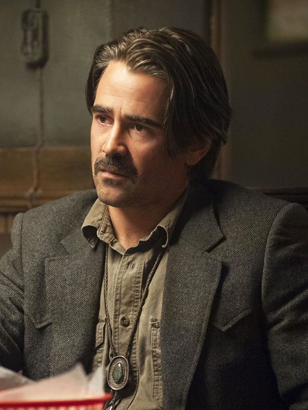 Rey Velcoro True Detective Season 02 Grey Wool Jacket