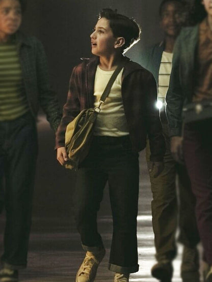 Rich Santo It Welcome To Derry Red Chequered Jacket