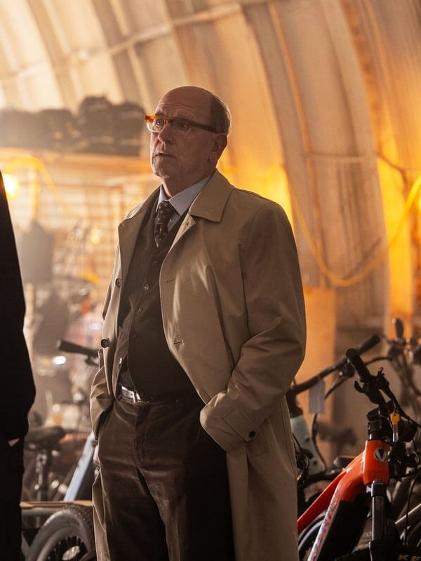 Richard Jenkins DTFU St Louis Season 01 Beige Cotton Coat