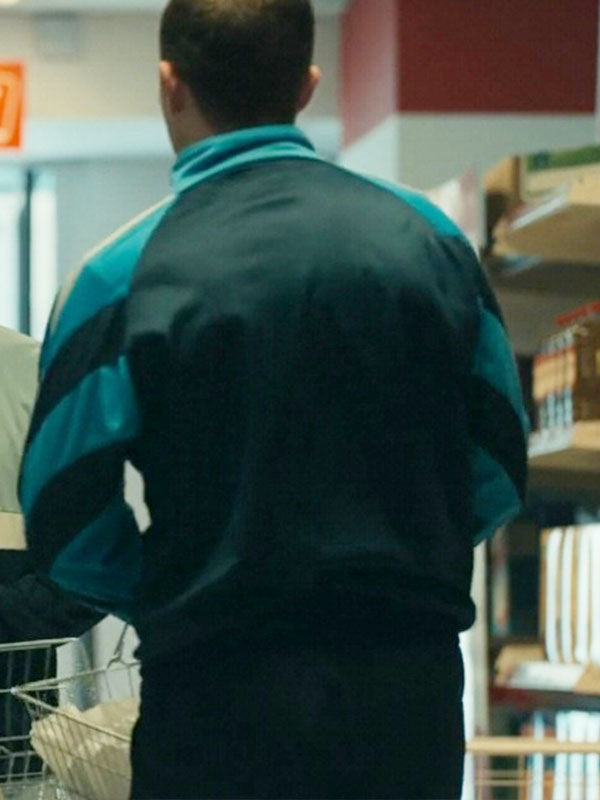 Robert Aramayo I Swear 2025 Blue Track Jacket